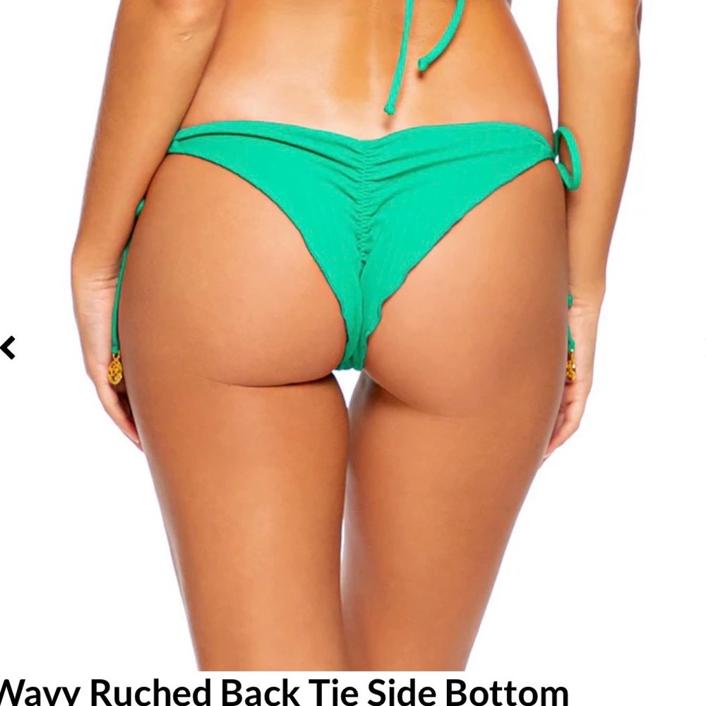 Luli Fama Playa Vibes Green Mojito Bikini size small - Picture 4 of 9